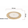 Piezo Disk Element - 20 mm Çap