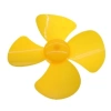 Plastik Pervane Ø100mm - Sarı