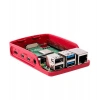 Raspberry Pi 4 Muhafaza Kutusu - Beyaz Kırmızı
