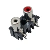 RCA-209 3.5mm Stereo RCA Jack Dişi - PCB Tip