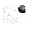 Sarhoş Teker Plastik 12.7 mm