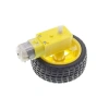 Sarı Motor - Tekerlek Seti 6V 250RPM