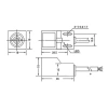 SN04-P 10-30V 5mm PNP NO Endüktif Mesafe Sensörü