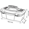 Süper Bag ASR-2069 13 Power Plastik Kilitli Takım Çantası