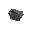 T85 Tekli Dar 2-Pin On/Off Anahtar - Siyah