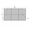 TD-12 120x80 Reflektör / Mesafe Sensörleri Uyumlu