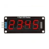 TM1637 4 Digit Led Display Saat Modülü - Kırmızı