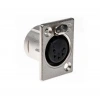 XLR Konnektör Panel Tipi Dişi - 5 Pin