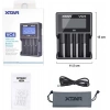 Xtar VC4 Taşınabilir LCD Ekranlı Li-ion Ni-Mh Ni-C