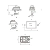 ZCD-02B 4-Pin Elektromanyetik Switch