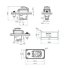 ZCD-02BL 5-Pin Elektromanyetik Switch - Kutulu