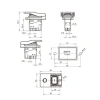ZCD-02D2 4-Pin Elektromanyetik Switch