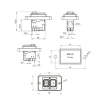 ZCD-02F 5-Pin Elektromanyetik Switch