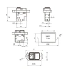 ZCD-02G 4-Pin Elektromanyetik Switch