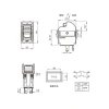 ZCK-01 4-Pin Elektromanyetik Switch
