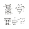ZCK-01D 4-Pin Elektromanyetik Switch