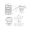 ZCK-02 6-Pin Elektromanyetik Switch