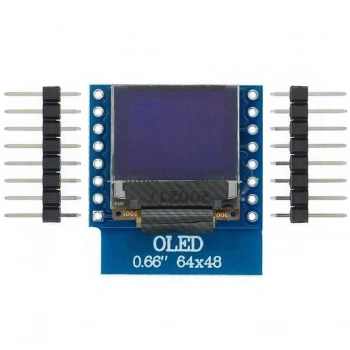 0.66 64x47 Oled Grafik Lcd Ekran - Beyaz