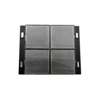 100x100mm Reflektör / Mesafe Sensörleri Uyumlu - Siyah