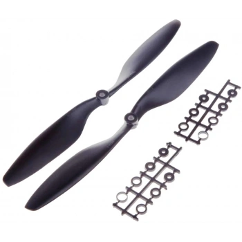 1238 Drone Pervane Seti CW ve CCW Siyah