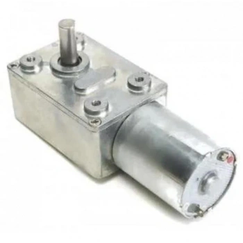 12V 10 RPM L Redüktörlü DC Motor