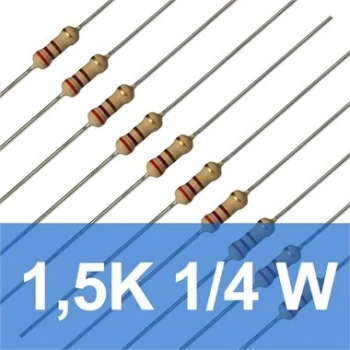 1.5K 1/4W Direnç