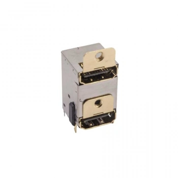 2 Port Dişi HDMI Konnektör PCB Tipi