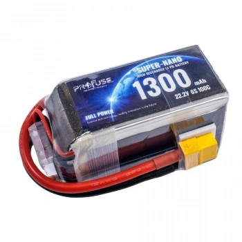 22,2V 6S 1300mAh 100C Lipo Batarya