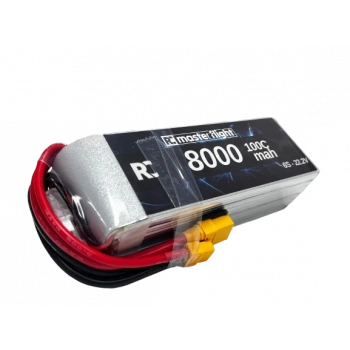 Masterflight 22.2V Li-po Pil - 8000mah 100C 6s Lityum Polymer Batarya