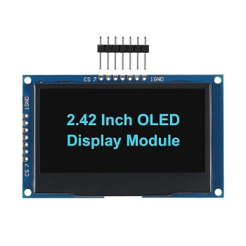 2.42 128x64 SSD1309 OLED LCD Ekran - Mavi