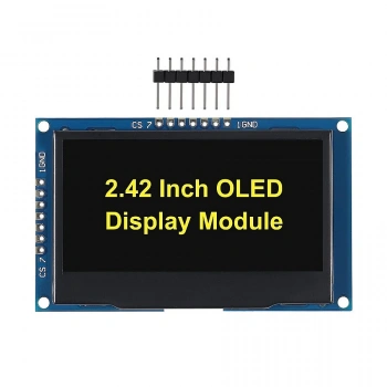 2.42 128x64 SSD1309 OLED LCD Ekran - Sarı