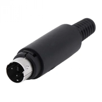 3 Pin Erkek Mini DIN Konnektör