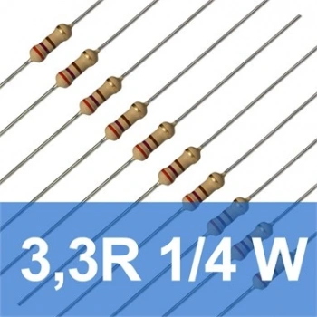 3.3R 1/4W Direnç