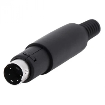 4 Pin Erkek Mini DIN Konnektör