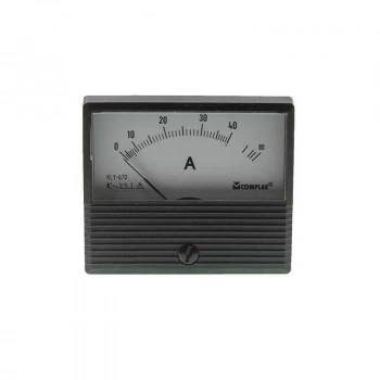40A Analog Ampermetre - Panel Tipi Ölçü Aleti KLY-T670