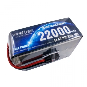 44,4V 12S 22000mAh 15C Solid State Lipo Batarya