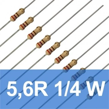 5.6R 1/4W Direnç