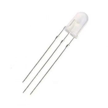 5mm Şeffaf RGB LED Katot 3 Pin