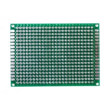 5x7cm Epoxy Çift Taraflı Delikli Plaket