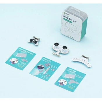 Elecfreaks micro:bit Kartı Uyumlu Ring:bit Araba Aksesuarları