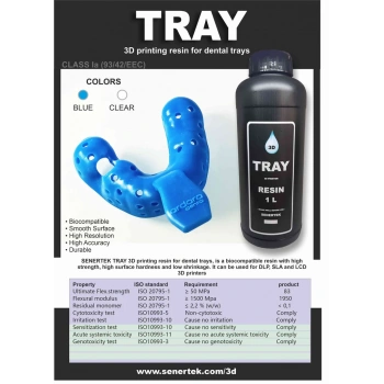 Senertek Tray Dental Kaşık Reçinesi
