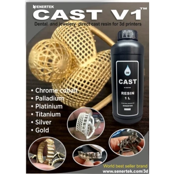 Senertek Cast V1 Dental Döküm Reçinesi
