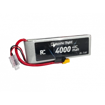Masterflight 7.4V Li-po Pil - 4000mah 40C 2s Lityum Polymer Batarya