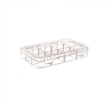 Beta Şeffaf Organizer 12 Bölmeli Kutu 7
