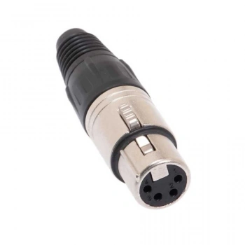 Canon / XLR 4 Pin Jack - Dişi