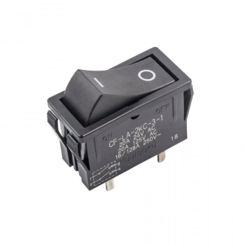 CF-LA-2KC-3-1 DPST On/Off Anahtar 4 Pin