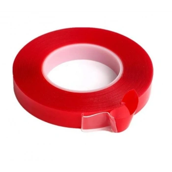 Çift Taraflı Şeffaf Akrilik Silikon Bant 20mm*5mt