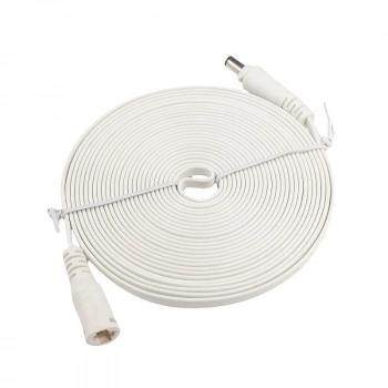 DC 5.5x2.1mm Yassı Adaptör Uzatma Kablosu - 10 Metre