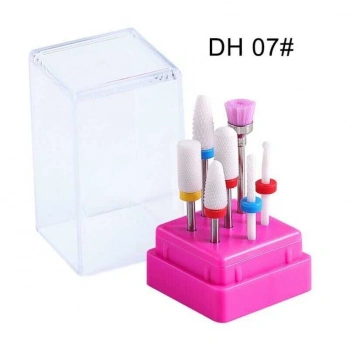 DH-07 7li Elektrikli Törpü Seti Freze Uçları