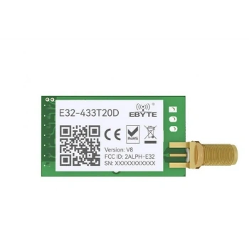 EBYTE E32-433T20D LoRA UART RF Module 433MHz 20dB Lora Modülü